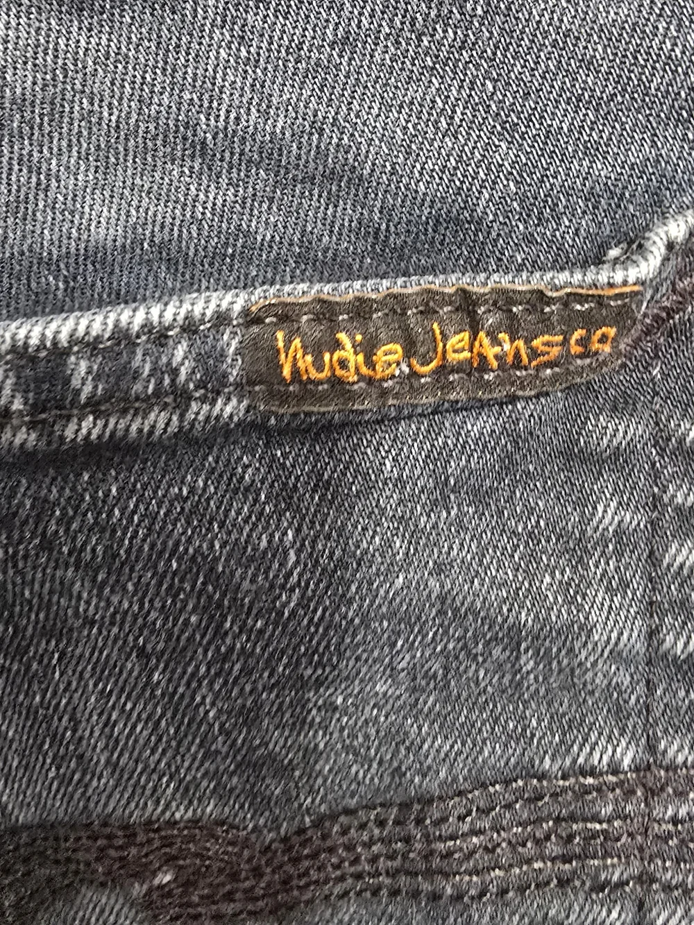 Nudie Jeans Thin Finn Org Blue Strike Navy Slim Fit Denim Jeans W30 L34 (30x30)